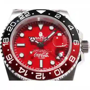 A BATHING APE x COCA COLA 100 38mm 1J73-187-902