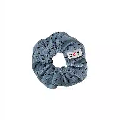 水中玉 秋冬小碎花大肠发圈扎头发皮筋高弹力灯芯绒发绳头饰 布艺 头绳 女款