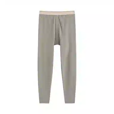 贴身领域 加厚加绒打底纯色长裤保暖裤 男款