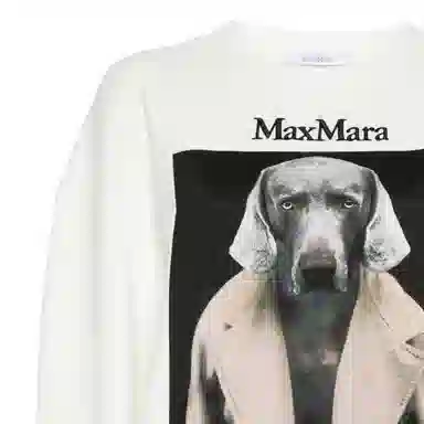 MaxMara x William Wegman Bacco Sweatshirt