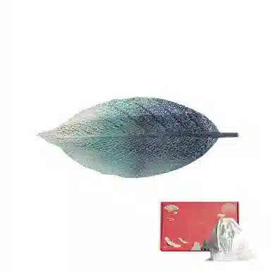 CHIMERA Embroidered Leaf Hair Clip