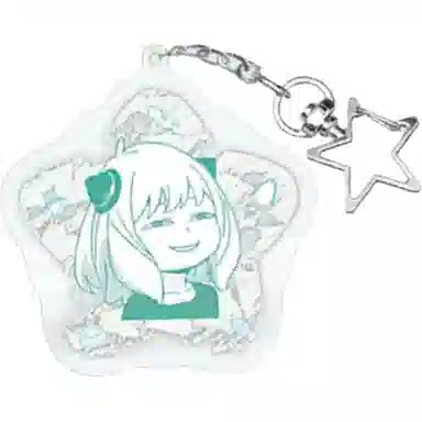 谷娘 间谍过家家角色 亚克力阿尼亚表情星星系列 谷圈挂件