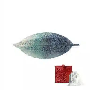 CHIMERA Embroidered Leaf Hair Clip