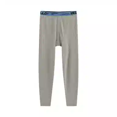 贴身领域 加厚加绒打底纯色长裤保暖裤 男款