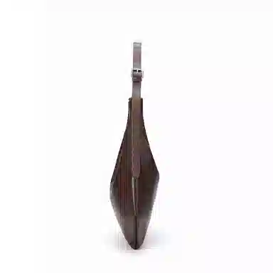 红蜻蜓 时尚简约 牛剖层皮革 腋下包单肩包 女款 黑色/咖啡色