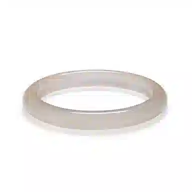 北京黄金 渐变粉 新中式国风设计 清冷高级氛围感穿搭 简约日常百搭通勤 玉髓 手镯 女款