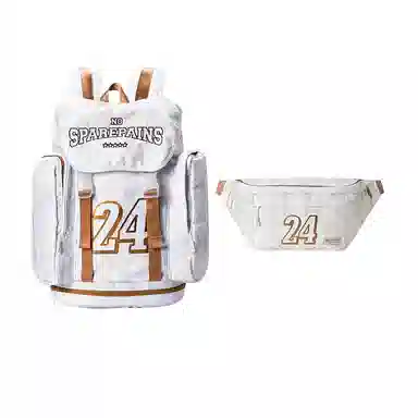 Spare No Pains Backpack White