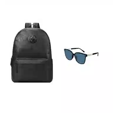 Chusu Black Lion Head Backpack