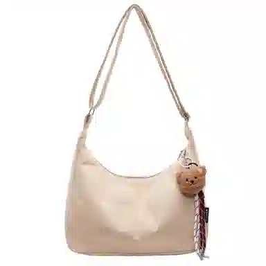 轩玺 简约大容量时尚百搭休闲 麂皮绒 托特包单肩手提斜挎包 常规 女款 棕色/黑色/卡其色/红色