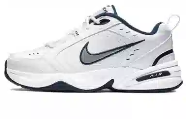 Nike Air Monarch 4 White Navy 313