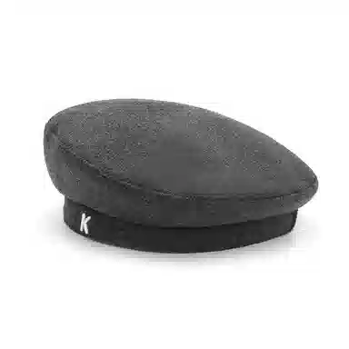 肯默 秋冬保暖 高街长飘带 头围可调节 涤纶 贝雷帽 男女同款情侣款