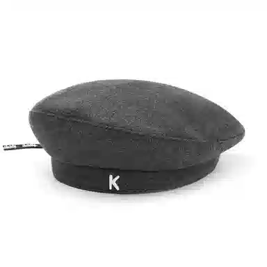 肯默 秋冬保暖 高街长飘带 头围可调节 涤纶 贝雷帽 男女同款情侣款