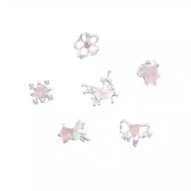 迎百宝 玉竹新中式国潮风高级感嫩绿色竹节轻奢设计感 节节高升好运连连事业学业上岸 合金 耳钉 男女同款情侣款