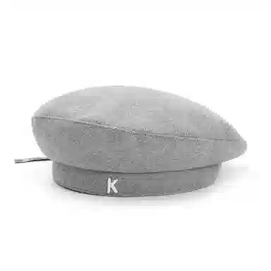 肯默 秋冬保暖 高街长飘带 头围可调节 涤纶 贝雷帽 男女同款情侣款