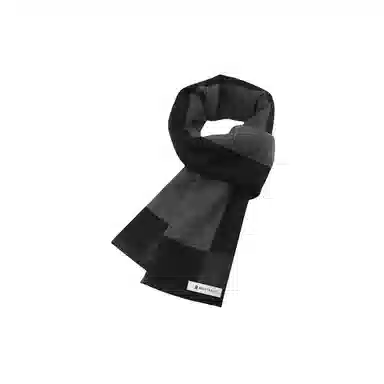 梦特娇 保暖时尚格子休闲百搭商务风 绒线围巾 男款