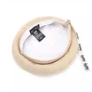 肯默 秋冬保暖 高街长飘带 头围可调节 涤纶 贝雷帽 男女同款情侣款