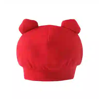 英氏 金宝帽新生儿防风保暖纯棉状元帽 棉 针织帽 儿童款