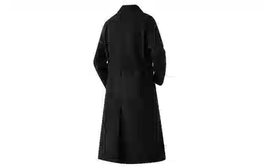 大卫贝肯 英伦风简约复古纯色百搭通勤高级感宽松休闲长款过膝保暖加厚大衣 男女同款