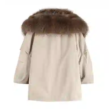 Coco Limited Dual-Color Fur Collar Parka