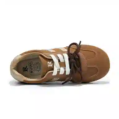 拉夏贝尔 潮流复古 百搭平底 德训舒适运动鞋 耐磨防滑 低帮 板鞋 女款