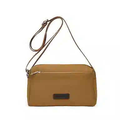 捷朗仕 纯色休闲简约日常通勤时尚百搭 尼龙布 单肩斜挎包 男女同款情侣款 多色