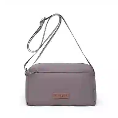 捷朗仕 纯色休闲简约日常通勤时尚百搭 尼龙布 单肩斜挎包 男女同款情侣款 多色