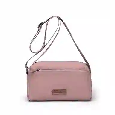 捷朗仕 纯色休闲简约日常通勤时尚百搭 尼龙布 单肩斜挎包 男女同款情侣款 多色