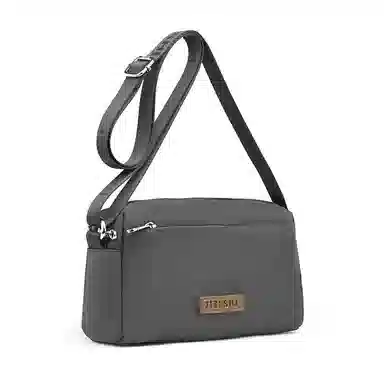 捷朗仕 纯色休闲简约日常通勤时尚百搭 尼龙布 单肩斜挎包 男女同款情侣款 多色