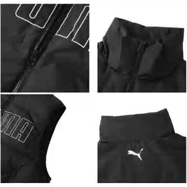 PUMA Puffer Down Vest Black