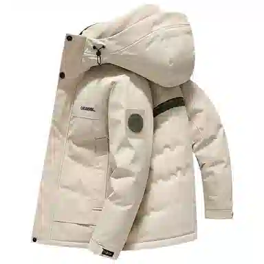 鸭鸭 户外休闲风工装保暖时尚潮流舒适羽绒服 男女同款