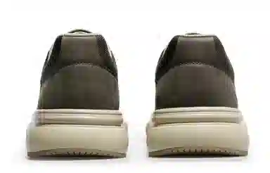 德赛 头层牛皮 空军一号 通勤百搭 复古休闲 学生穿搭 厚底增高 时尚简约 防滑耐磨 低帮 板鞋 男款