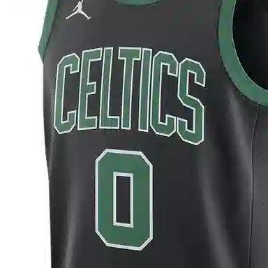 Jordan NBA Fan Edition Tatum 0 Jersey Black