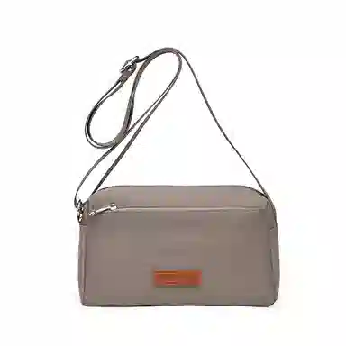 捷朗仕 纯色休闲简约日常通勤时尚百搭 尼龙布 单肩斜挎包 男女同款情侣款 多色