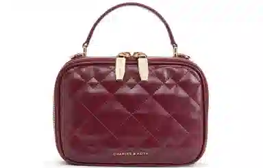 CHARLESKEITH ck PU BlackCreamBurgundy