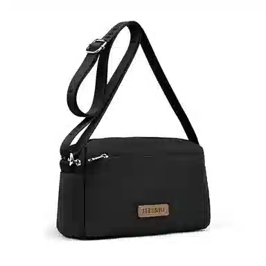 捷朗仕 纯色休闲简约日常通勤时尚百搭 尼龙布 单肩斜挎包 男女同款情侣款 多色