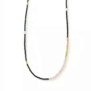 遇点 新中式国风复古精致高级锁骨链 优雅百搭套链 淡水珍珠 项链 女款