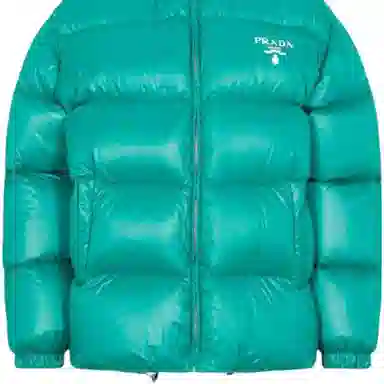 Prada FW22 Green Down Jacket