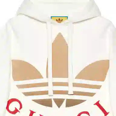GUCCI x adidas Loog Hoodie White