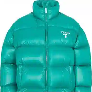 Prada FW22 Green Down Jacket
