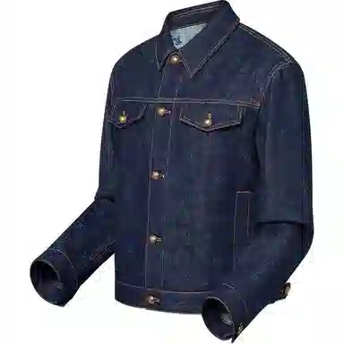 Louis Vuitton Denim Jacket Blue