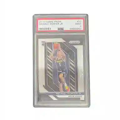 PANINI 2018-19 prizm RC PSA 9