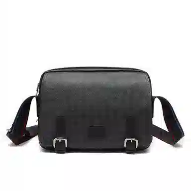 SEPTWOLVES Messenger Bag Black