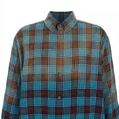 Balenciaga FW23 Checkered Shirt