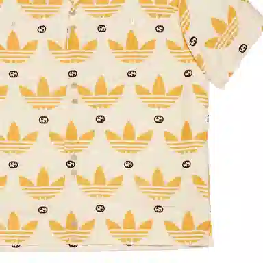 Gucci x adidas Logo Short Sleeve Shirt