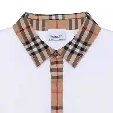 Burberry Kids Polo White