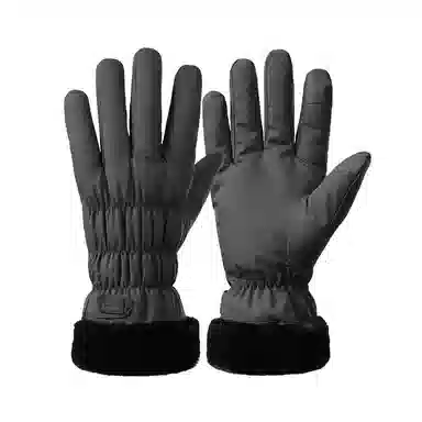 俞兆林 冬季女士保暖韩版可爱触屏骑行电动车防寒加绒加厚防风冬天玩雪防冻手 防泼水 手套 女款