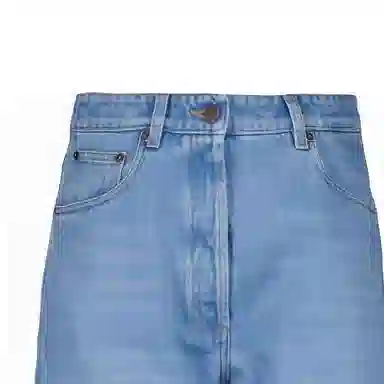 Prada Denim Shorts Light Blue