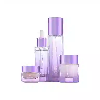 隆力奇 蛇油面部紧致护肤套装 保湿滋润补水 四件套