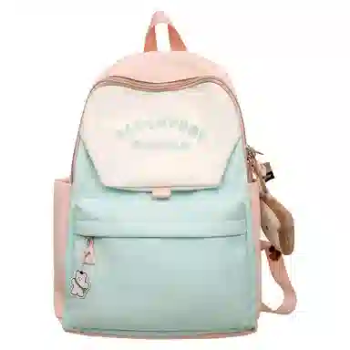 垣途者 学生高中大学生日系撞色小清新初中生背包 尼龙 双肩包 女款 多色