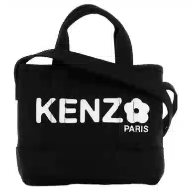 KENZO Utility Logo Tote Bag Black